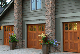 East Cobb Wood Garage Doors